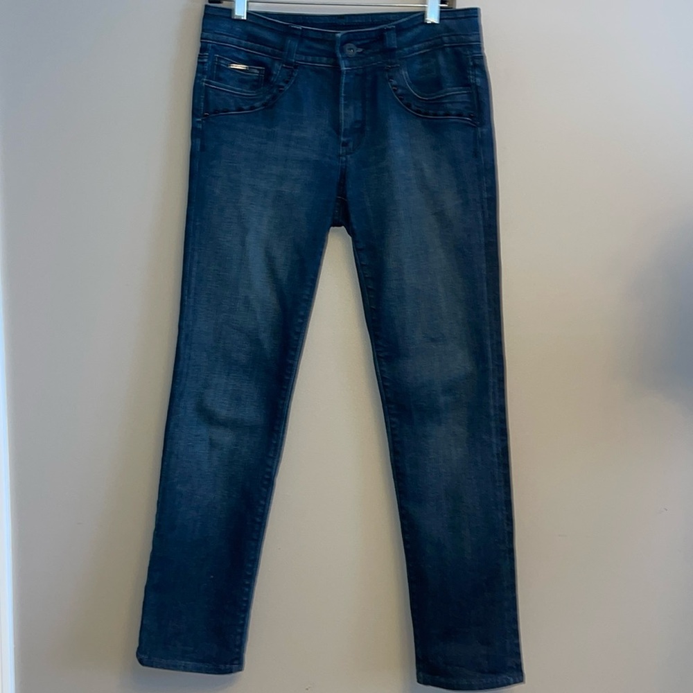 Vertigo Paris | Classic Dark Denim Straight Leg Jeans - sz 29